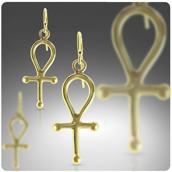 アンク-ANKH- Anhk Necklace, Bronze Ankh Pendant, Egypt Jewelry, Key of Life