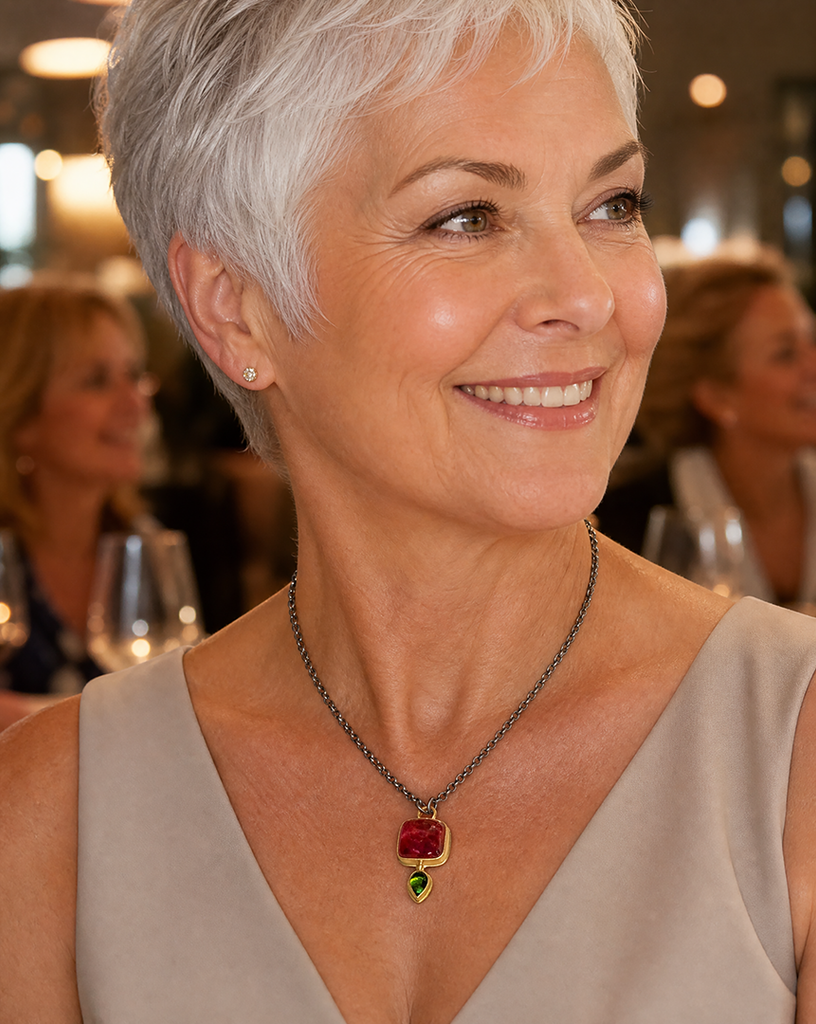 Blush and Ivy Necklace
