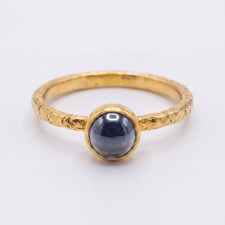 Silk Road Spinel Rings - Soft Blue