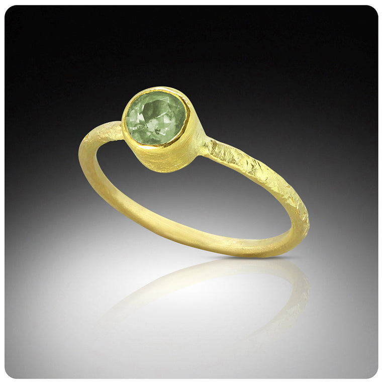 Green Park Tourmaline Ring - Nancy Troske Jewelry