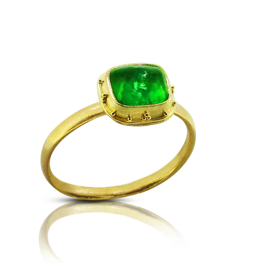 Absinthe - Tsavorite Garnet Ring